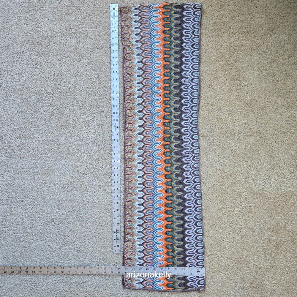 NWOT Missoni Crochet Open Weave Scarf - Picture 9 of 14